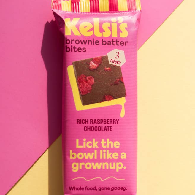 Kelsi's - Wholesale Snack bar - Rich Raspberry Chocolate Brownie Batter Bites Gluten Free3