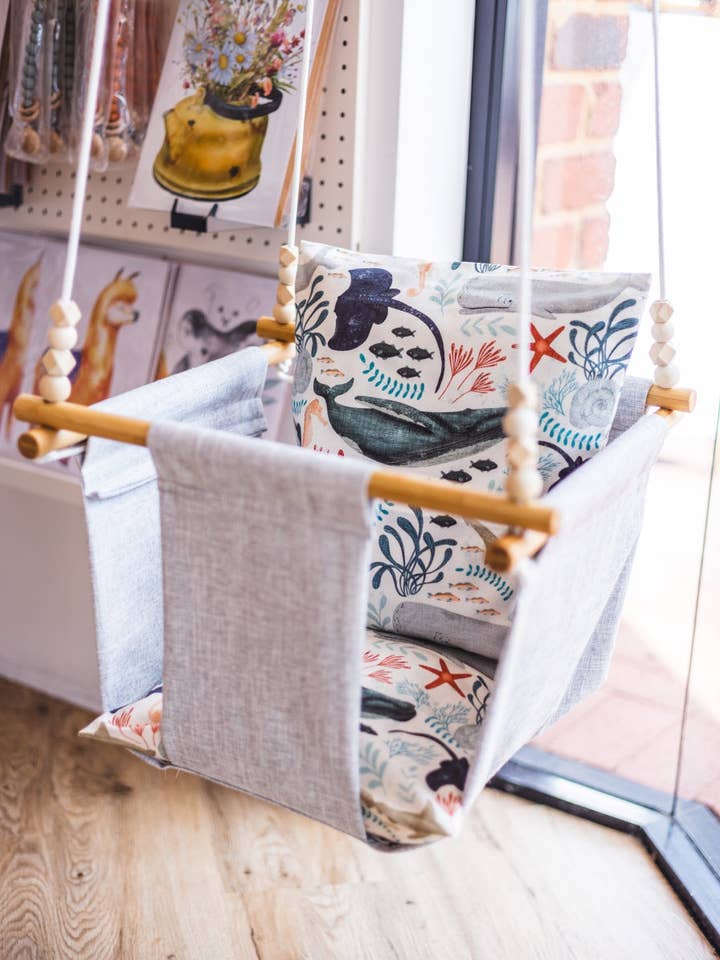 BABY SWING | LIGHT | SEA WORLD for wholesale by JAR OF WILD MOMENTS