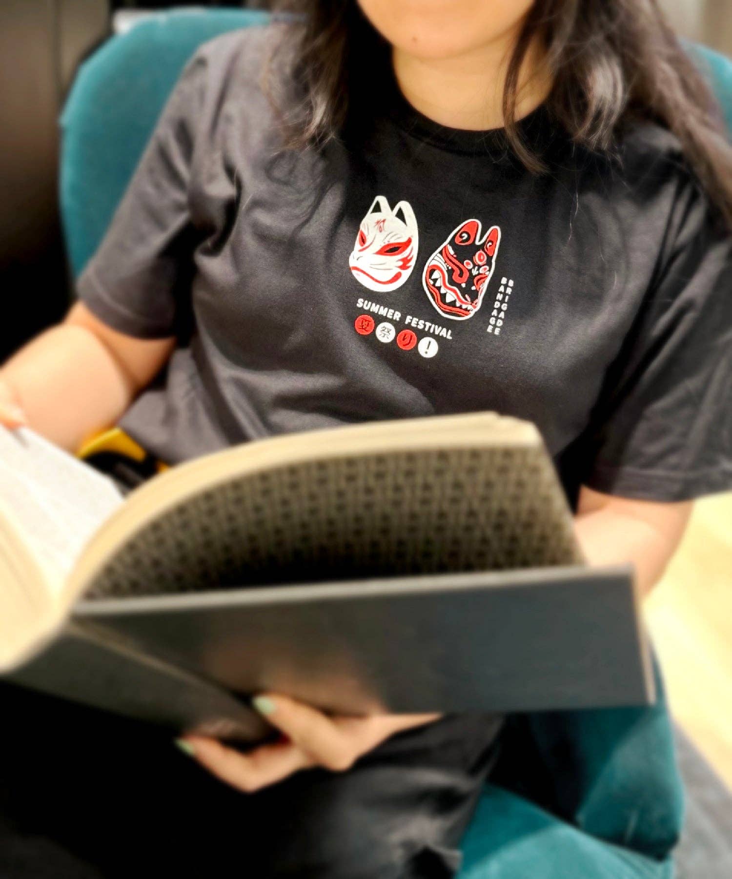 Bandage Brigade - Wholesale Screen Printed T-Shirt - Unisex - Matsuri Masks Tee5