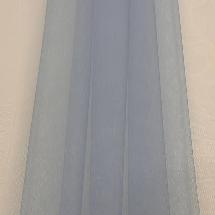 Mond Lace Textile - Wholesale Fabric - PERI BLUE Soft Tulle 60"1