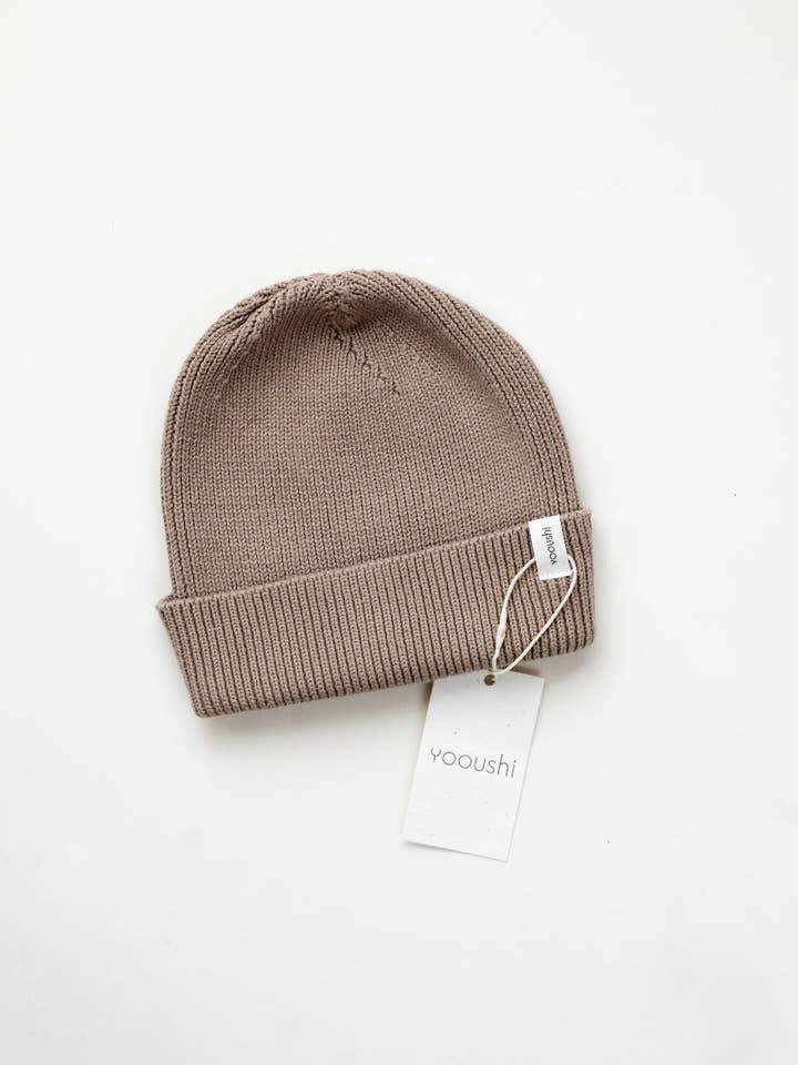 Chocolate Chip Knit Beanie for wholesale by Yooushi
