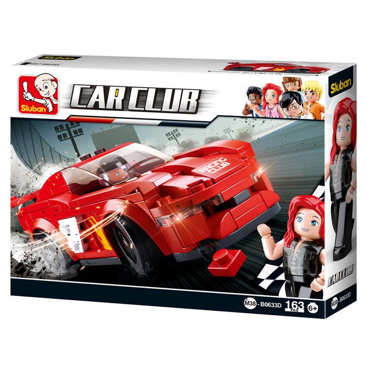 Car Club Building Brick Kit, Bird (163 Pcs) for wholesale by Texas Toy Distribution