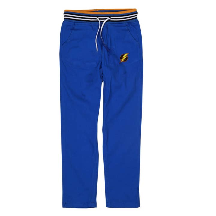 Pantalon bleu coton garçon pour la vente par papaoutai