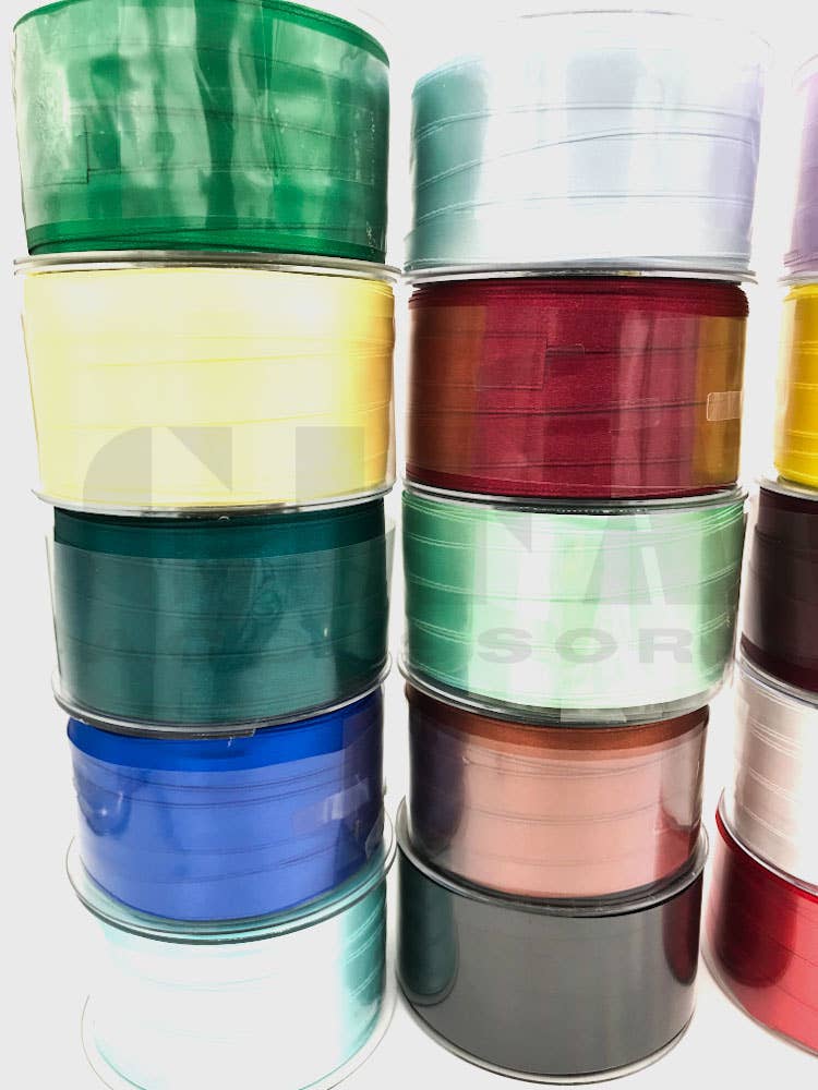 Gifa Accessori - Vente Ruban – emballage cadeau - Ruban double satin 100 % polyester 1,5 cm1