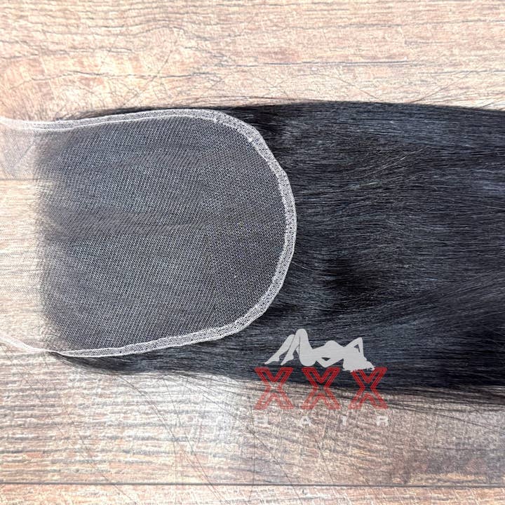 XXXHAIR LLC - Wholesale Hair Extensions - 20” Raw Vietnamese Straight HD 5*5 Lace Closure