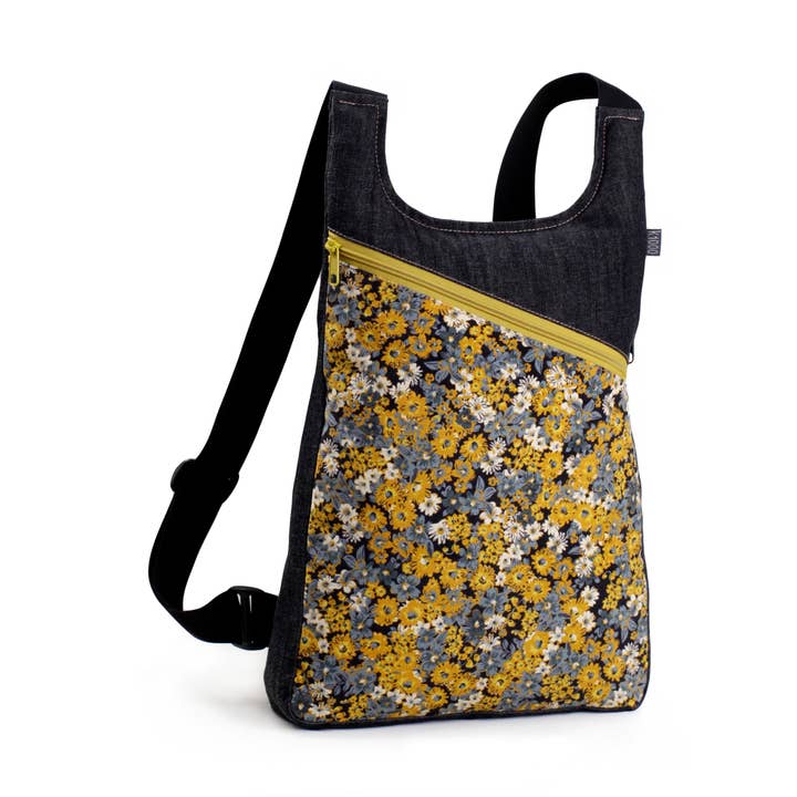 CDN CAMOMILE abstract BACKPACK -HANDMADe- for wholesale by K1000