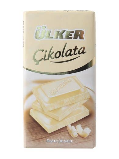 Ulker | White Chocolate Tablet for wholesale by Aladdin