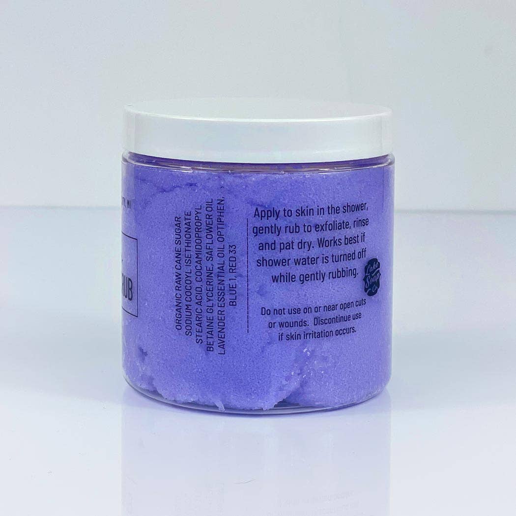 Lake Soap Company - Wholesale Body Scrub/Exfoliant - Lavender Sugar Scrub1