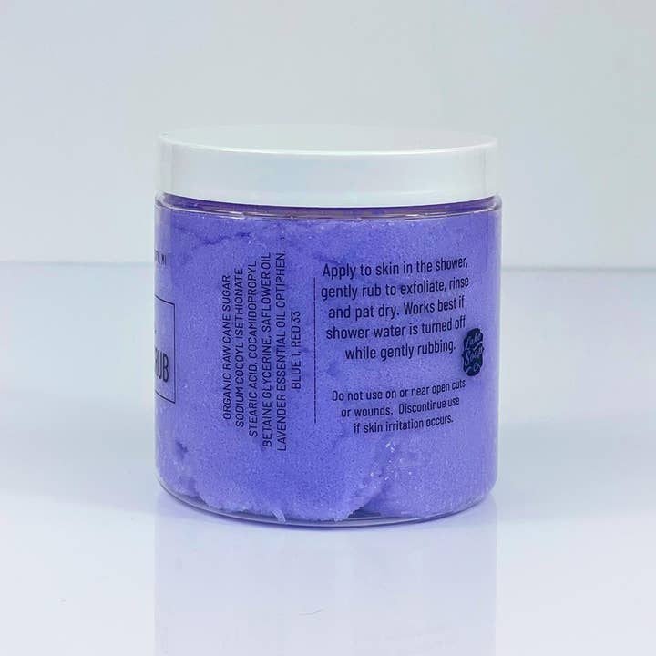 Lake Soap Company - Wholesale Body Scrub/Exfoliant - Lavender Sugar Scrub1