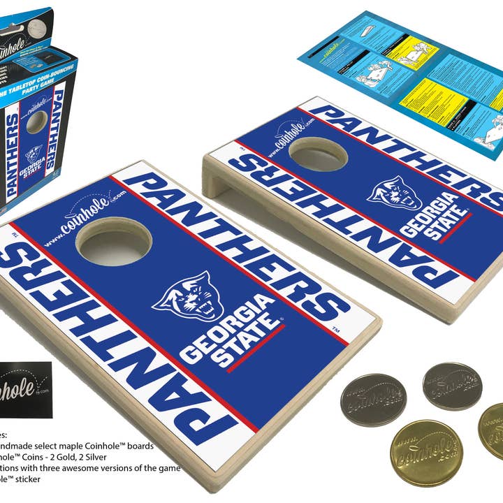 Georgia State Coinhole® Tabletop Game Set for wholesale by Coinhole