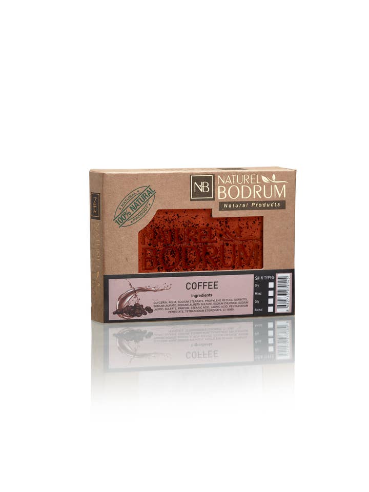 Coffee Nb 100% Natural Glycerin Soap - Turkish Soap for wholesale by NB NATURAL BODRUM