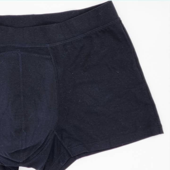 EcologiQ - Wholesale Underwear - Men's - 1 waterproof washable absorbent boxer shorts for men - Urine leakage