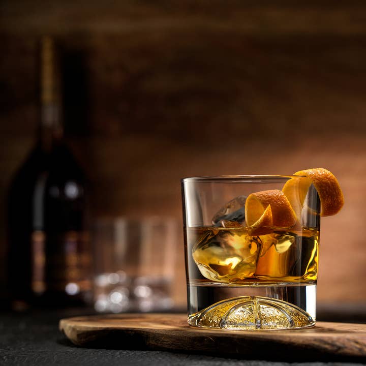 JoyJolt - Vendita all'ingrosso Bicchieri da cocktail/superalcolici - Bicchieri da whisky Swish Old Double Fashioned, 10 oz, set da 4