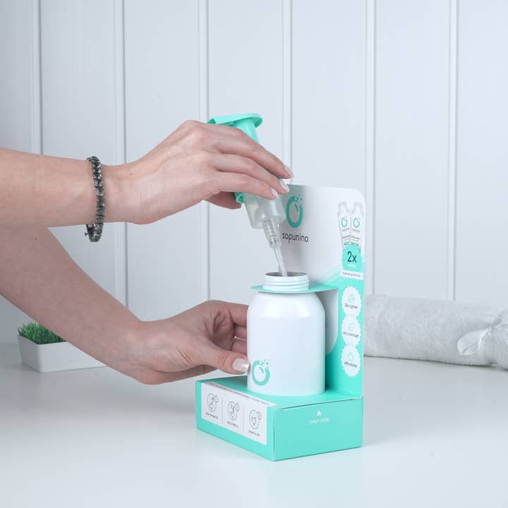 Sapunino® - Wholesale Hand soap/wash - Refillable natural foaming hand wash - Starter Kit4