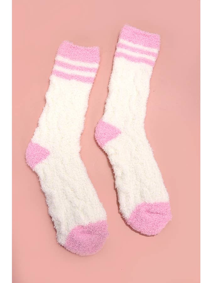 JOSSLYN by wall to wall – Engroshandel Strømper - Dame – VARME CHINLON BLØDE FLEECE FUZZY SOKKER | 40S02055