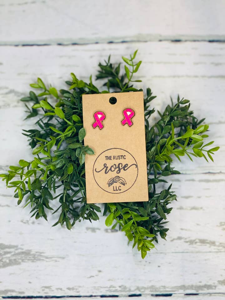 Bröstcancer medvetenhet dubbar för wholesale av The Rustic Rose, LLC