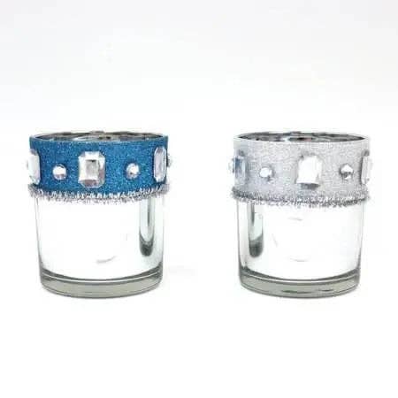 Party Expo, LLC - Wholesale Votive Candle - Reflective Votive Candle Holders (1ct)0