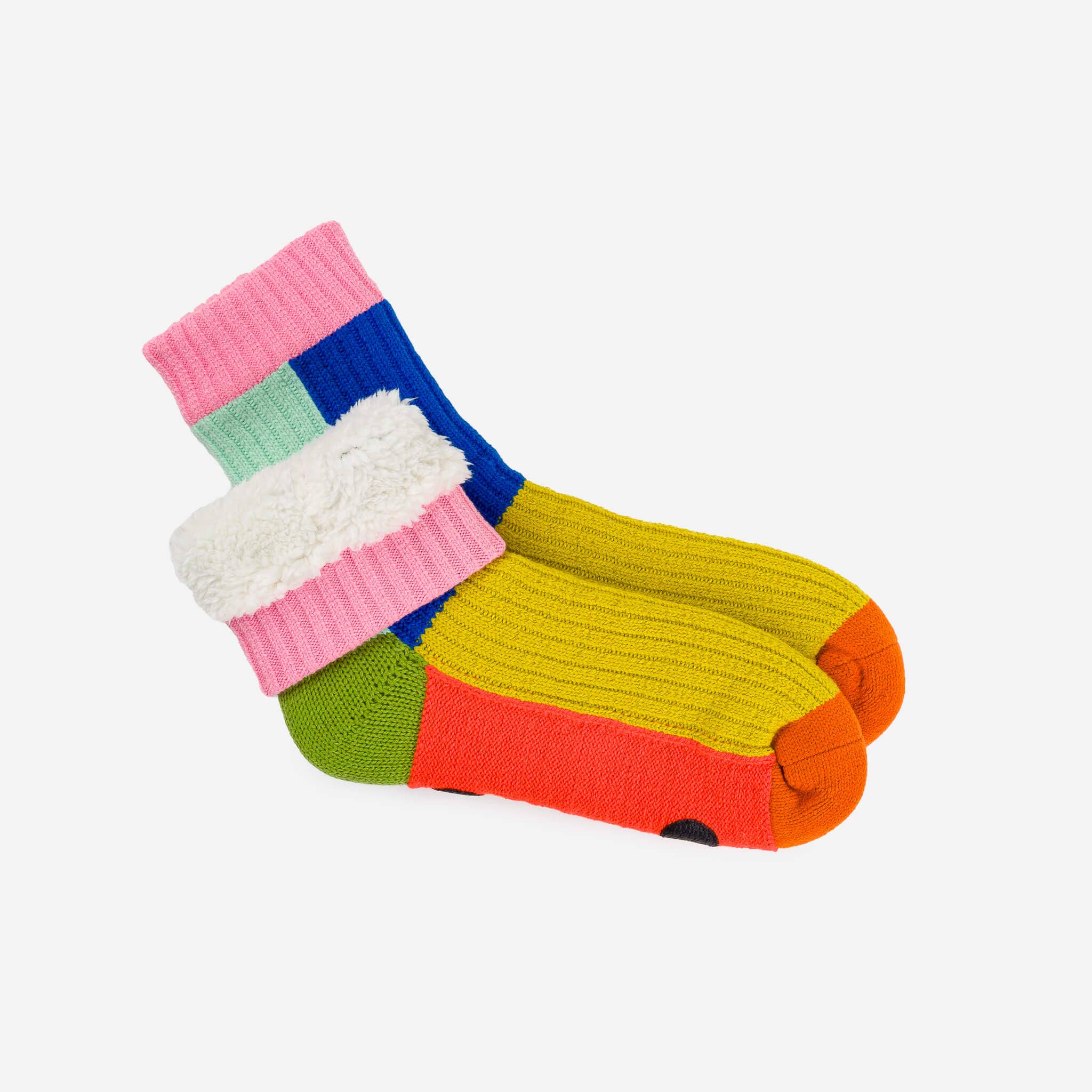 VERLOOP | knits - Wholesale Sock Slippers - Unisex - Kaleidoscope Knit House Socks2