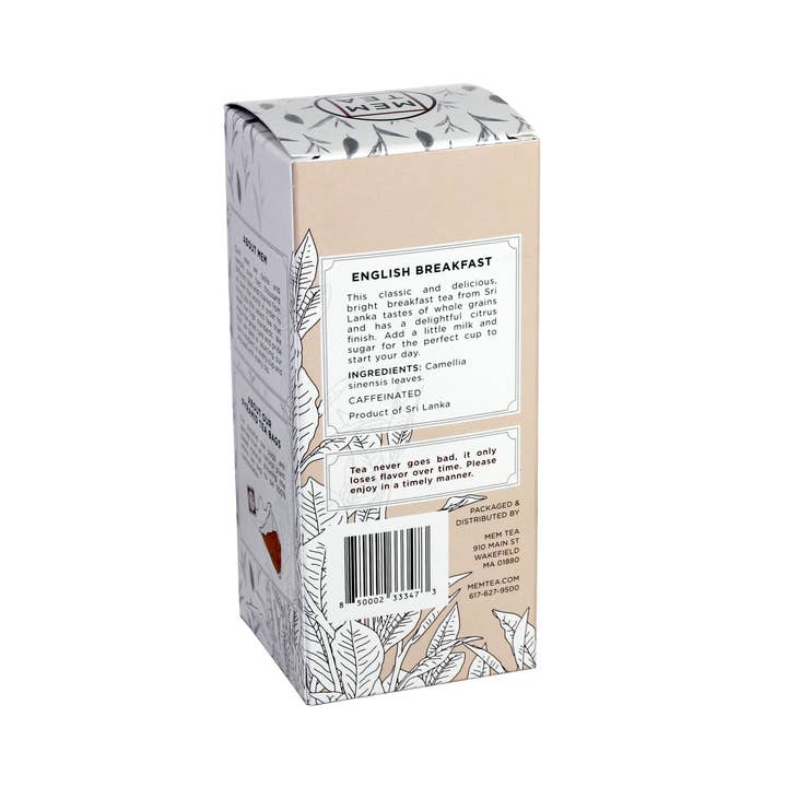 Mem Tea - Wholesale Tea Bags - English Breakfast