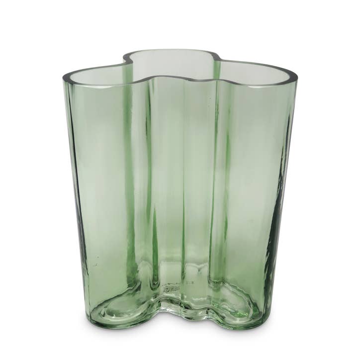 VIVIENCE – wholesale Vase – Tinted Curved Vase (2 sizes, and many colors Available)6