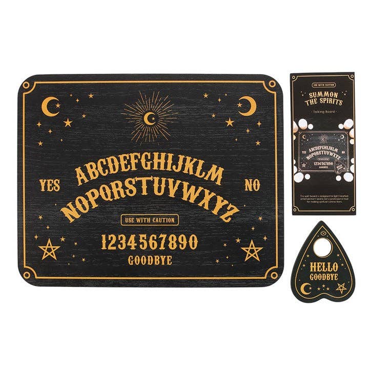 Something Different Wholesale - Wholesale Spirit Board - Black Gothic Ouija Talking Board with Planchette1