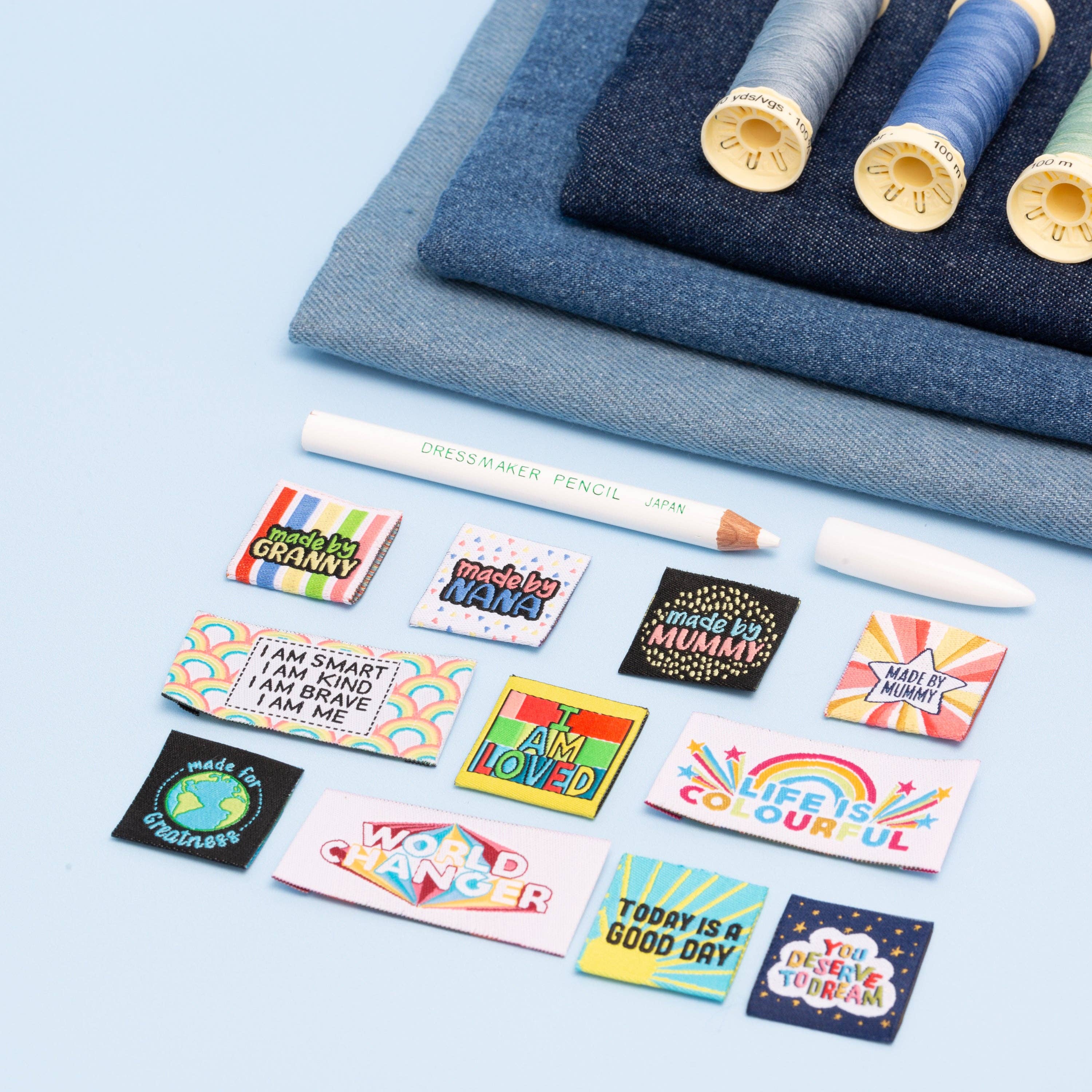 Little Rosy Cheeks - Wholesale Fabric - I AM ME - Sewing Labels Tags9