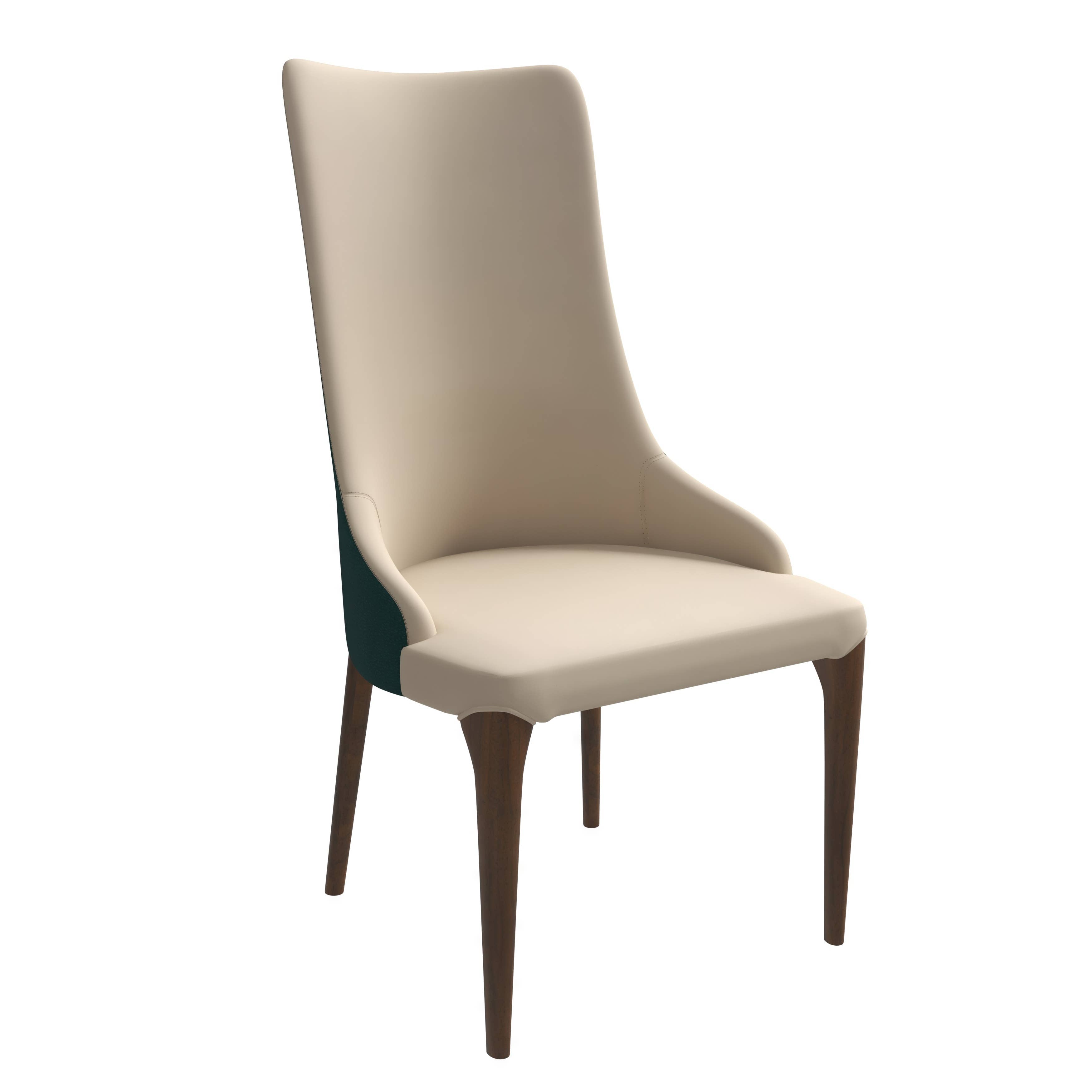 LeisureMod - Wholesale Chair - Elm Modern Leather Dining Chair for Home Kitchen Dining Room16
