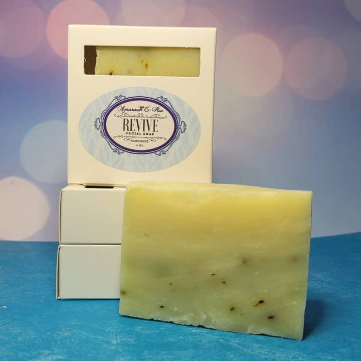 Amaranth & Rue - Wholesale Bar Soap - Revive Facial Complexion Soap Bar2