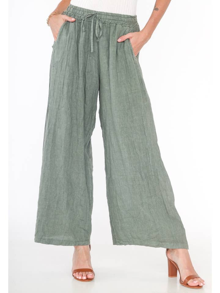 LINEN & COTTON HOUSE - Wholesale Pants – Women's - 5299 100% LINEN PANTS BEST SELLER, SPRINT SUMMER CLOTH5