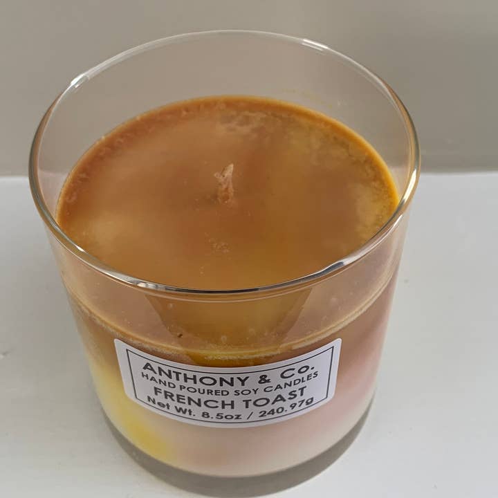 Anthony & Co - Wholesale Jar/Filled Candle - French Toast Soy Candle1