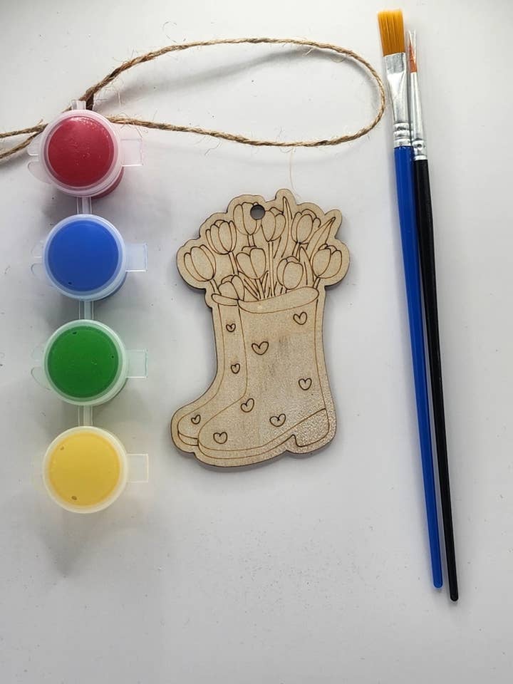 Tulip Boot DIY Kit for wholesale by Craftavia Market LLC