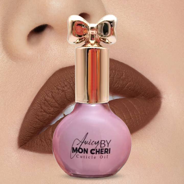 Attira e seduci con l'olio per cuticole Allure di Juicy by Mon C per la vendita all'ingrosso da parte di Juicy by Mon Cheri