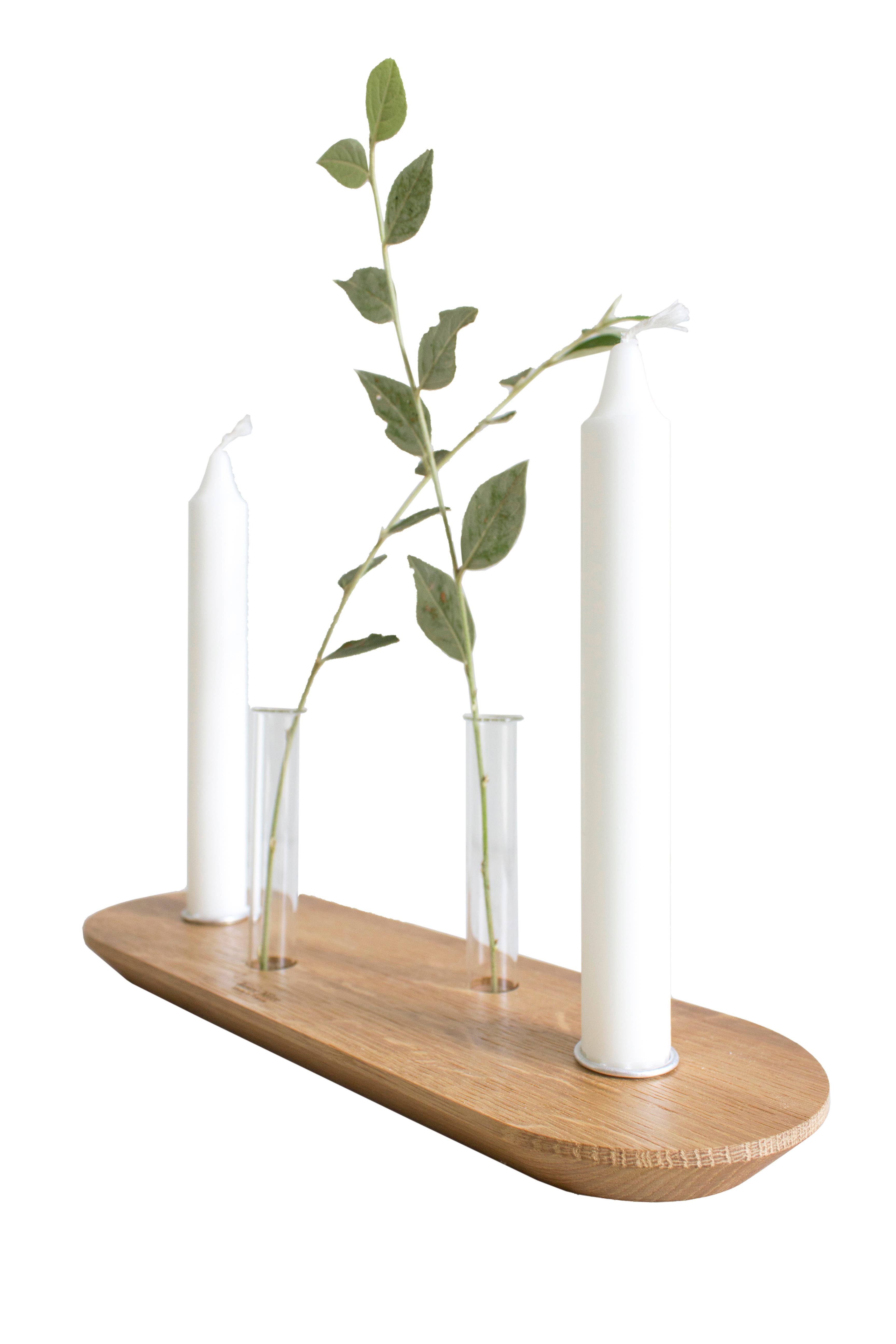 Reine Mère – wholesale Candle holder – Oak wood candle holder - archipelago L (made in France)0