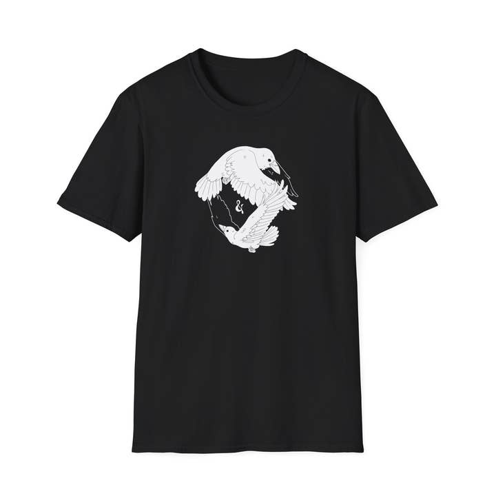 Raven & Crow T-shirt, uniseks voor wholesale door Raven & Crow Co