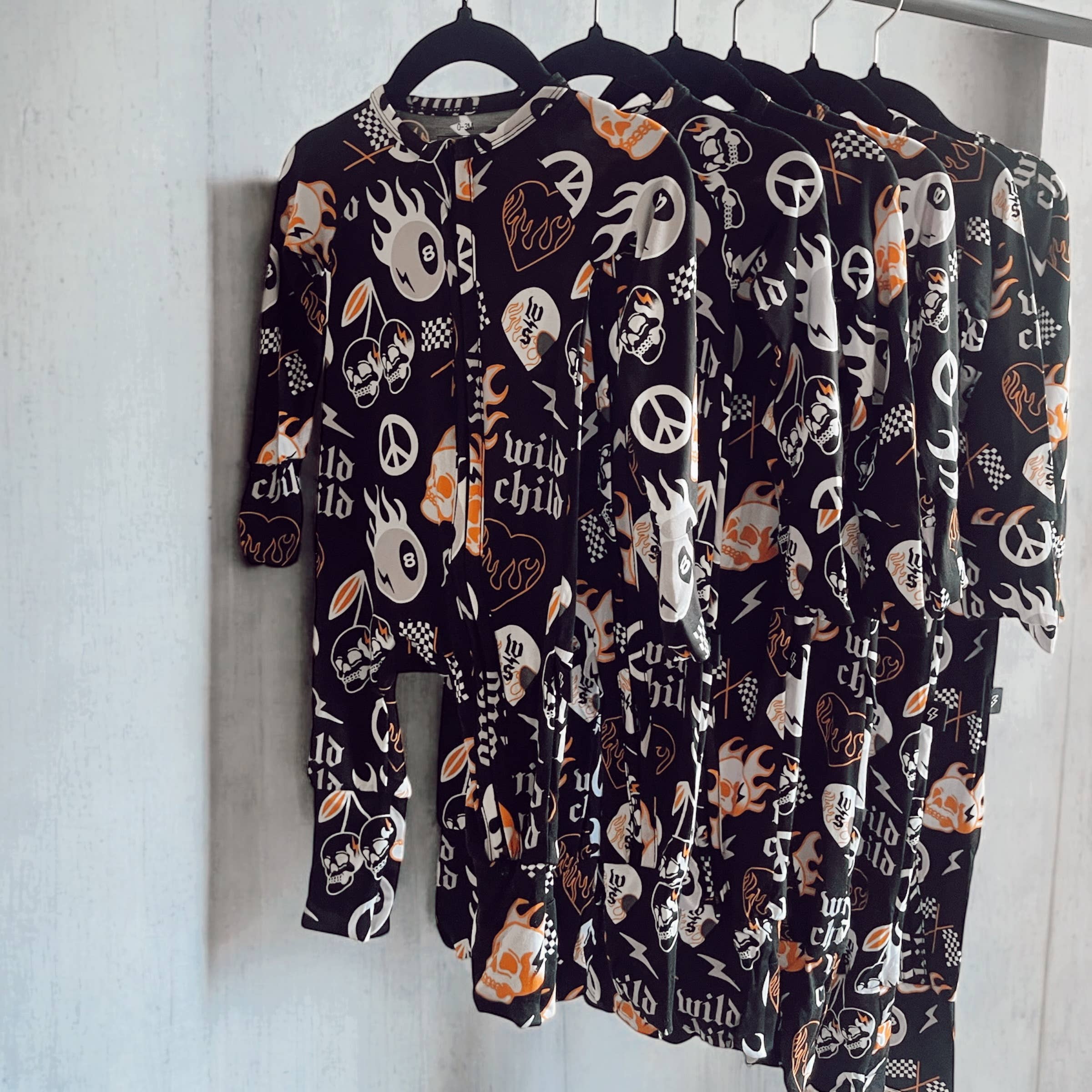 Wild Stone Co - Wholesale Jumpsuit - Baby - Mini Mayhem Bamboo Zippy