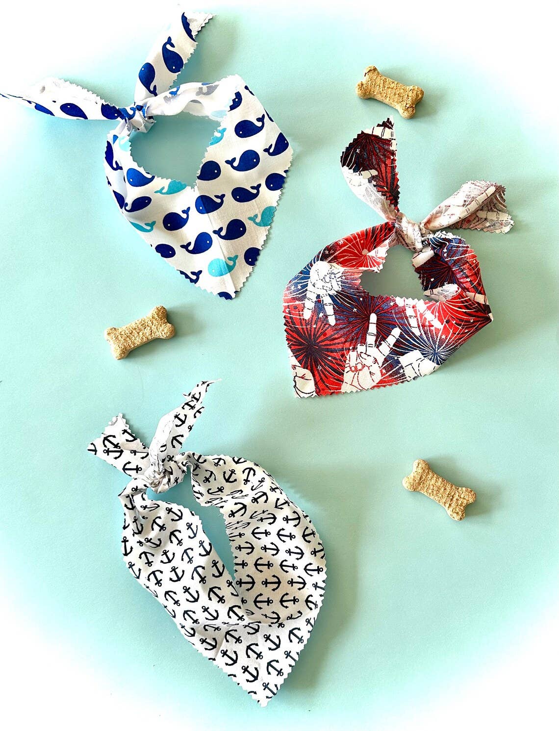 Happy Tails Outfitters – wholesale Bandana - Hund – Hundfrisörsscarfar i bandanastil1