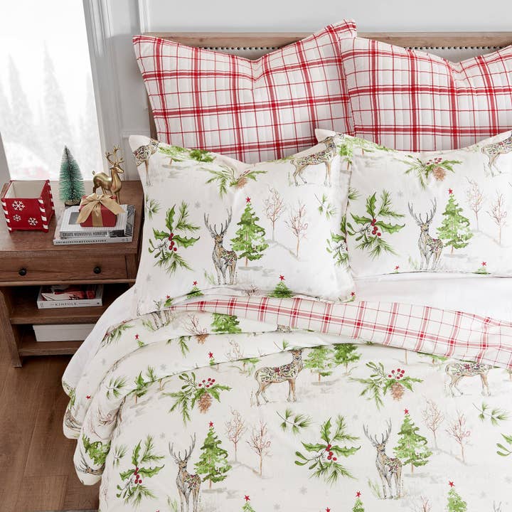 Multi Sleigh Bells Duvet/Comforter Set for wholesale on Faire2