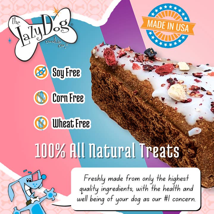 The Lazy Dog Cookie Co., Inc. - Wholesale Pet Treats - Dog - I Ruff You Pup-PIE3