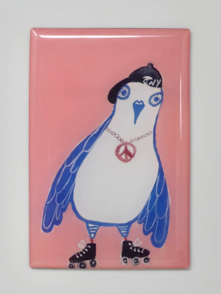 Imanes de palomas de Nueva York para venta al por mayor de Juni BK