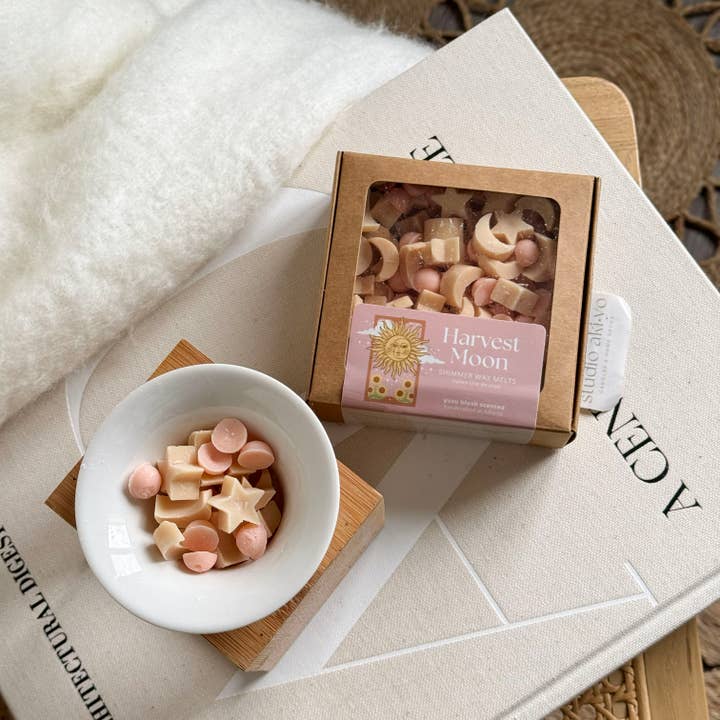 Harvest Moon Wax Melt Scoopies | Spring Home | Summer Vibes for wholesale by Studio Akiyo