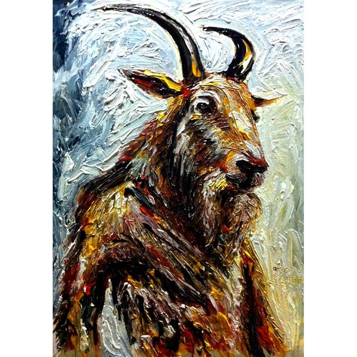 Goat Man of Pompeji tryck på 11" x 14" papper för wholesale av Zito Studio Gallery