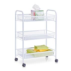 Trolley, Mesh, White for wholesale on Faire1