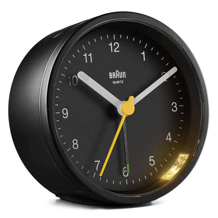 Ameico - Wholesale Alarm Clock - Braun - Round Alarm Clock BC12