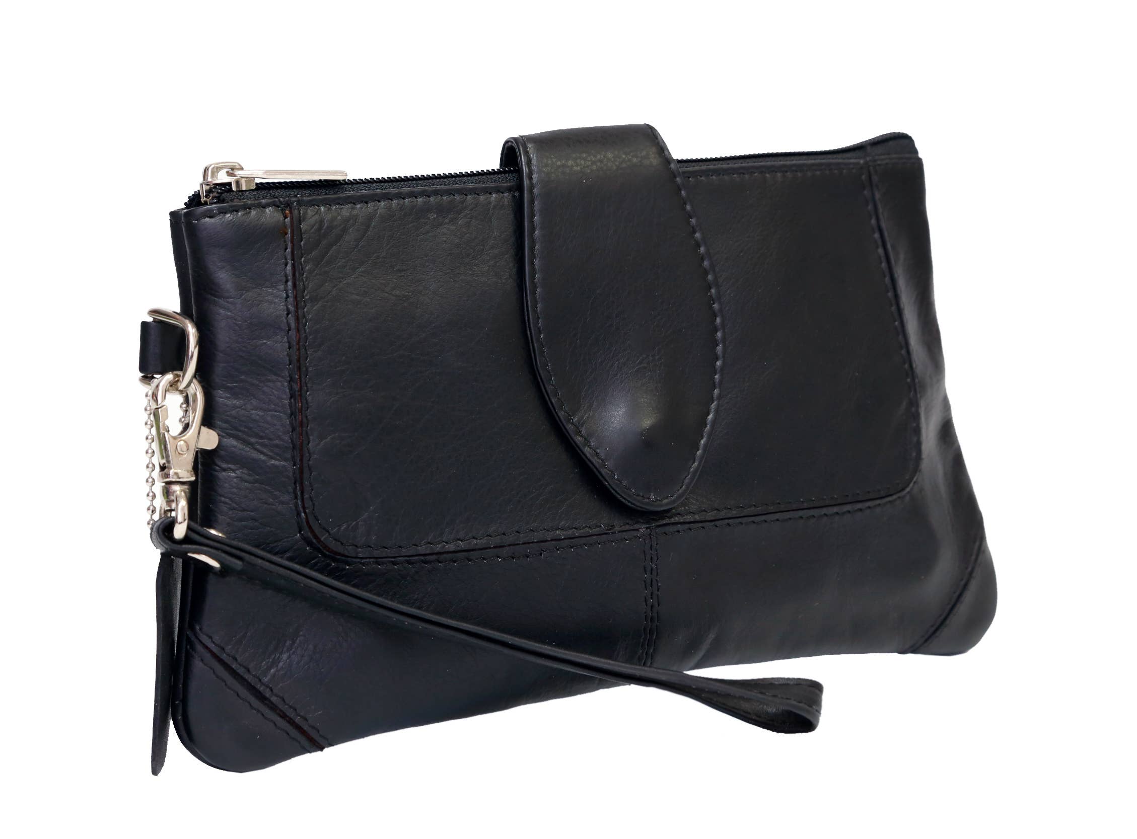 Ashlin Leather Boutique - Wholesale Wristlet - ASHLIN® | MID SIZED WRISTLET SMART PHONE COSMETICS | LEATHER1