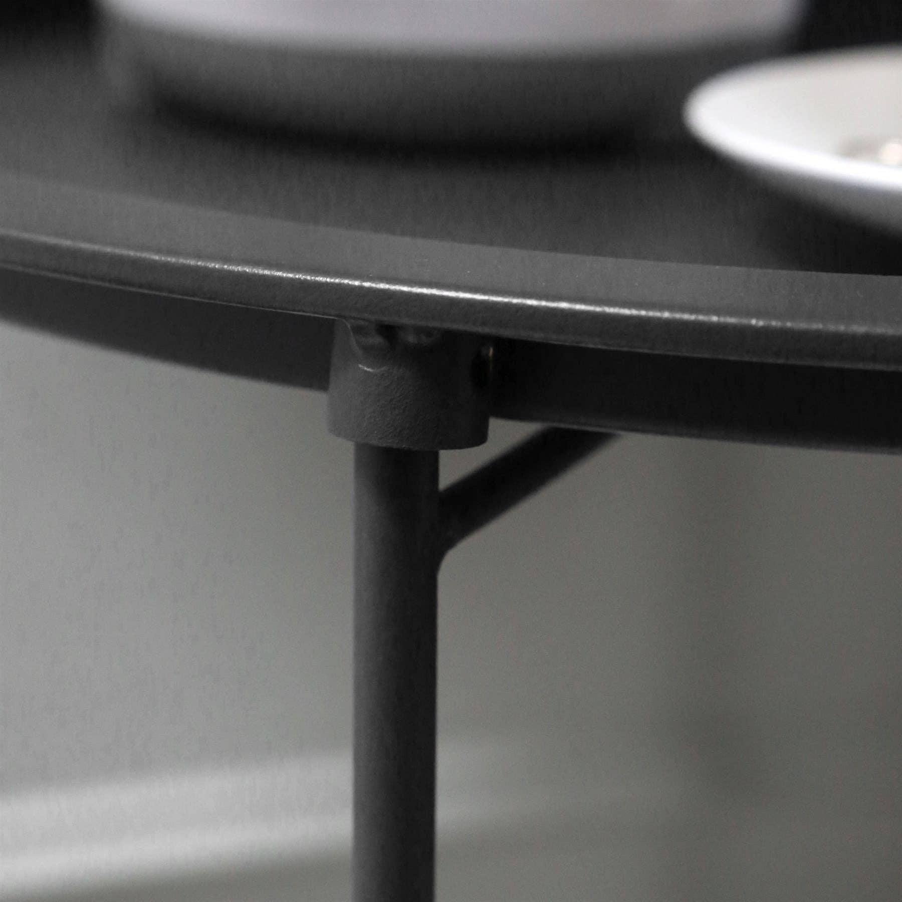 Rinkit Ltd - Wholesale Side Table - Round Steel Tray Table - By Harbour Housewares4