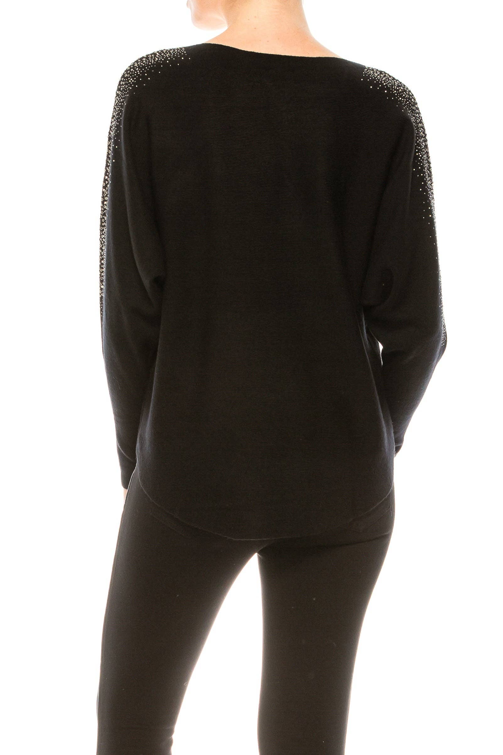 New Yorker's Apparel - Wholesale Knit Sweater - Women's - Aaeda Dolman Long Sleeve Sweater Top (More Colors)8