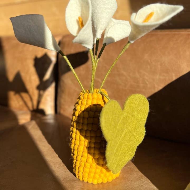 New Heidi - Wholesale Artificial Plant - Set of 6 Arum leaf branches - New Heidi1