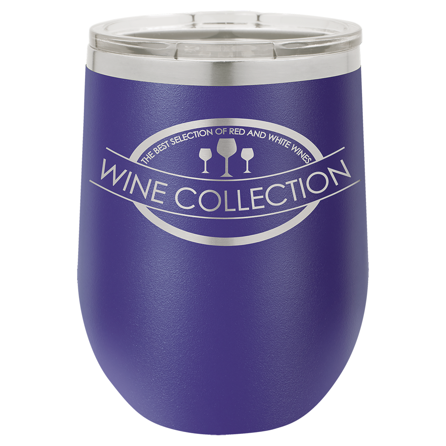 A to Z Imaging and Design - Vente Gourde/bouteille isotherme - Gobelet à vin sans pied de 12 oz – Gravure laser personnalisée7