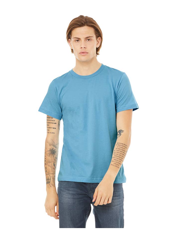 Print The Dream - Wholesale T-Shirt - Men's - Bella Canvas 3001 T-shirt, Blank Shirts, Unisex Soft Shirts