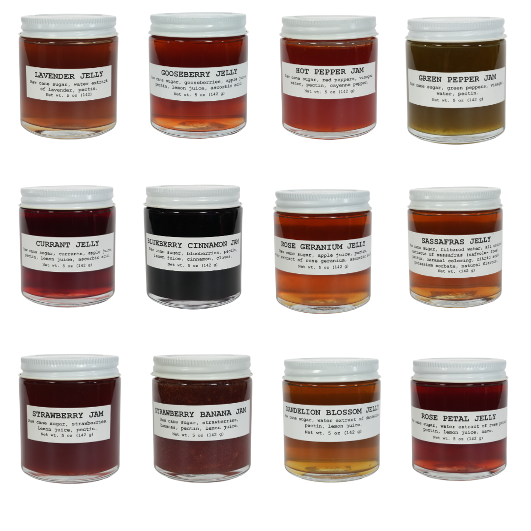 Smoke Camp Crafts - Wholesale Jam/Jelly - Jam and Jelly Gift Set - 12-pack, Twelve 5-oz Jars (142 g)4